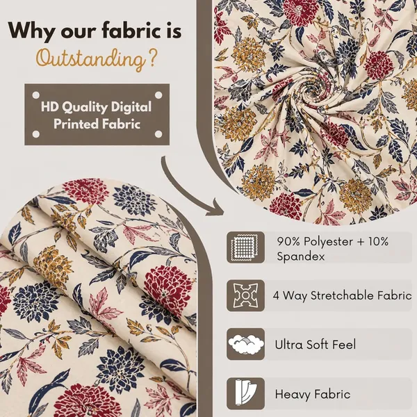 Polycotton_Printed_Floral_Dining_Table_Cover_With_6_Chair_Covers_Cream