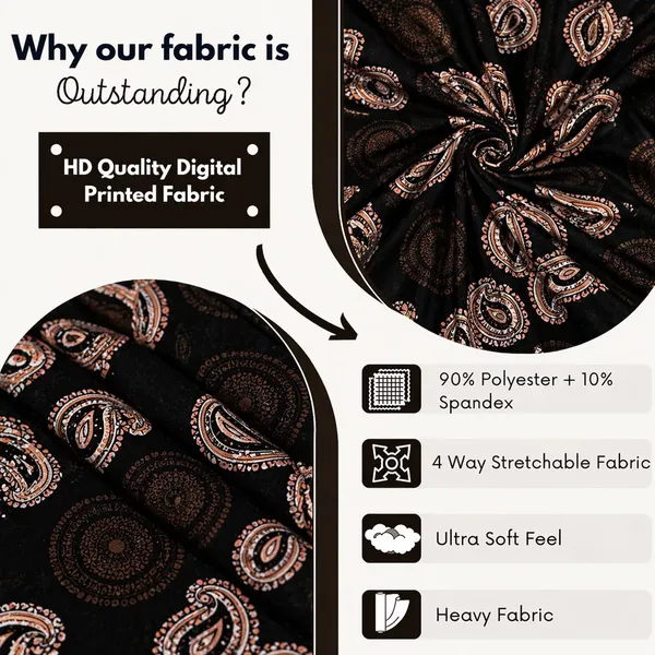 Polycotton_Elastic_Brown_Floral_Print_6_Seater_Table_Cover_With_Chair_Covers