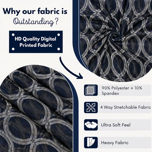 Polycotton_Elastic_Dining_Blue_Circle_Print_Table_Cover_With_6_Chair_Covers