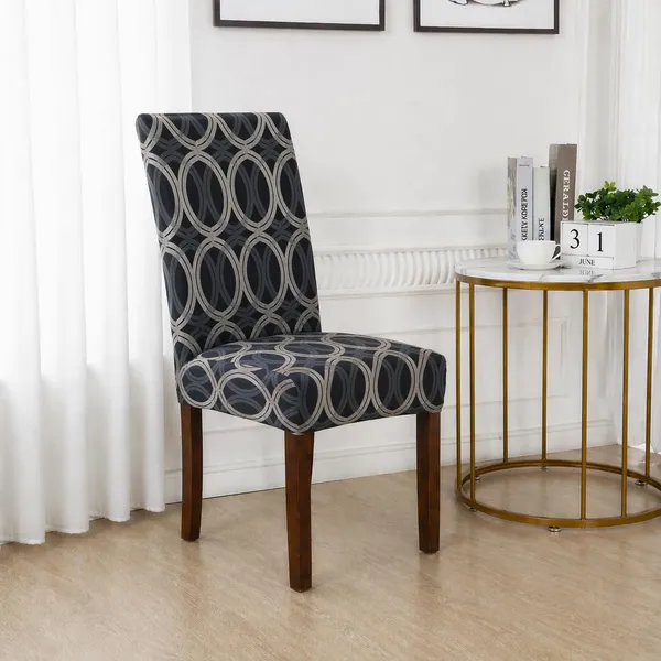 Polycotton_Elastic_Dining_Blue_Circle_Print_Table_Cover_With_6_Chair_Covers