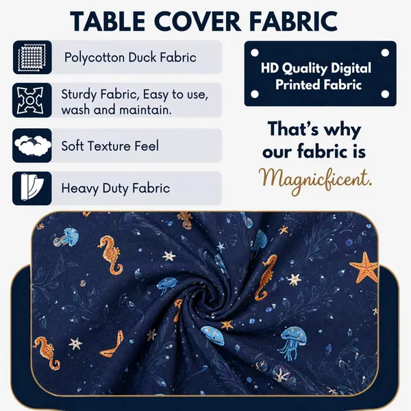 Polycotton_Elastic_Dining_Blue_Fish_Print_Table_Cover_With_6_Chair_Covers