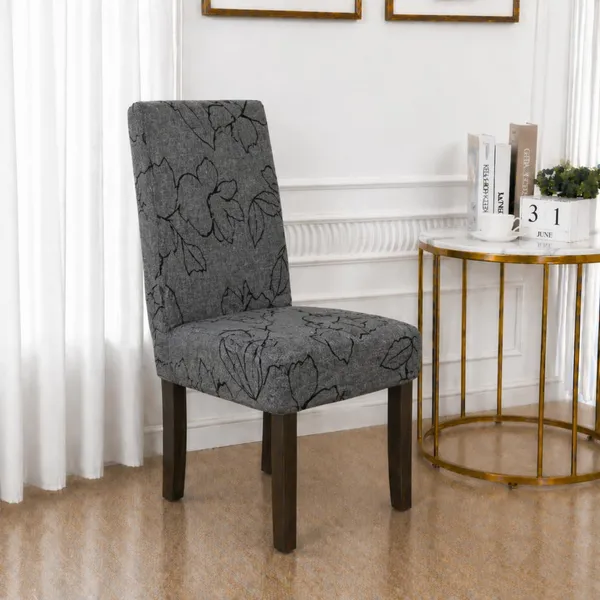 Polycotton_Elastic_Dining_Grey_Butterfly_6_Seater_Table_Cover_With_Chair_Covers