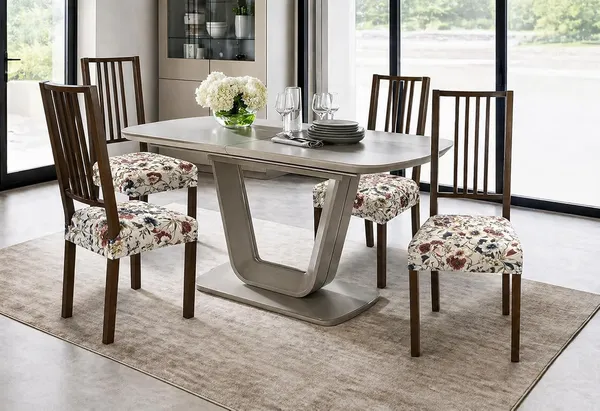 Polycotton_Stretchable_Cream_Flower_Print_Dining_Chair_Covers_Set_Of_4