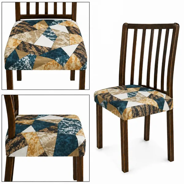 Polycotton_Stretchable_Prism_Print_Dining_Chair_Covers_Set_Of_4