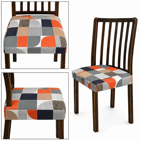 Polycotton_Stretchable_Multicolor_Box_Print_Dining_Chair_Covers_Set_Of_4