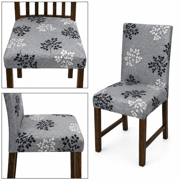 Polycotton_Stretchable_Sky_Leaf_Print_Dining_Chair_Covers_Set_Of_4