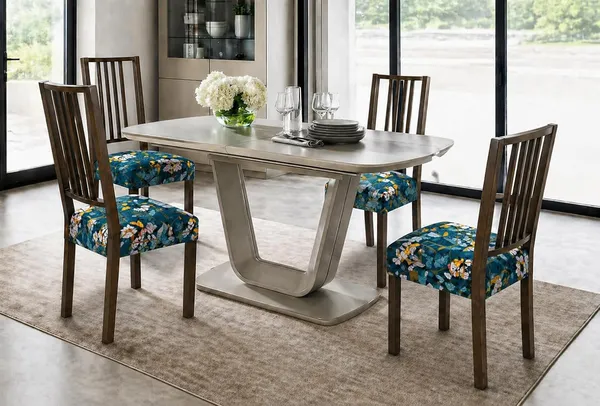 Polycotton_Stretchable_Multi_Flower_Print_Dining_Chair_Covers_Set_Of_4