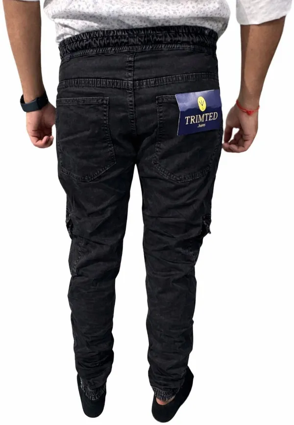 Black_Cotton_Lycra_Regular_Fit_Cargos_For_Men