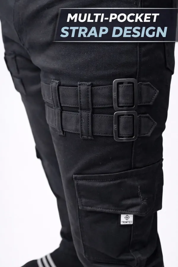 Black_Cotton_Blend_Slim_Fit_Cargos_For_Men