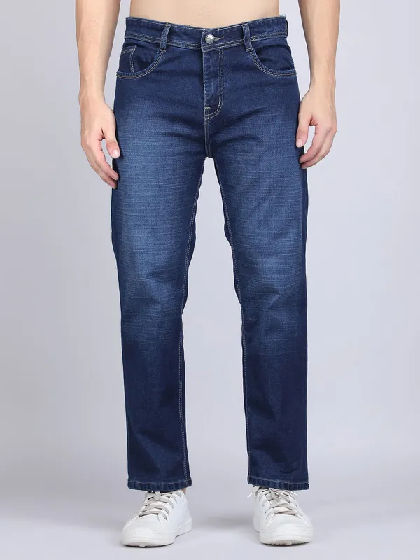 Dark_Blue_Cotton_Lycra_Straight_Fit_Jeans_For_Men