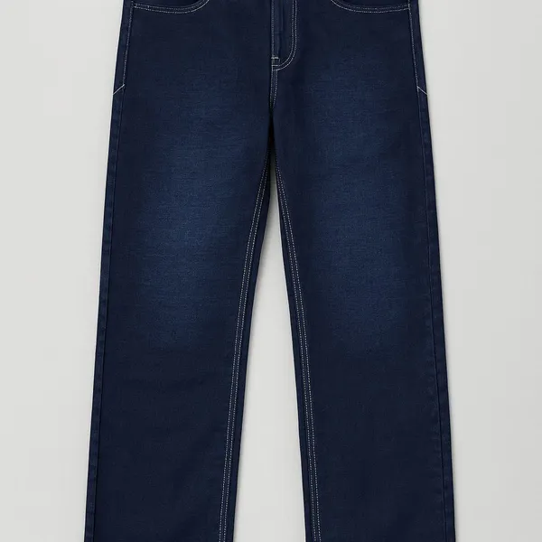 Dark_Blue_Cotton_Blend_Straight_Fit_Jeans_For_Men