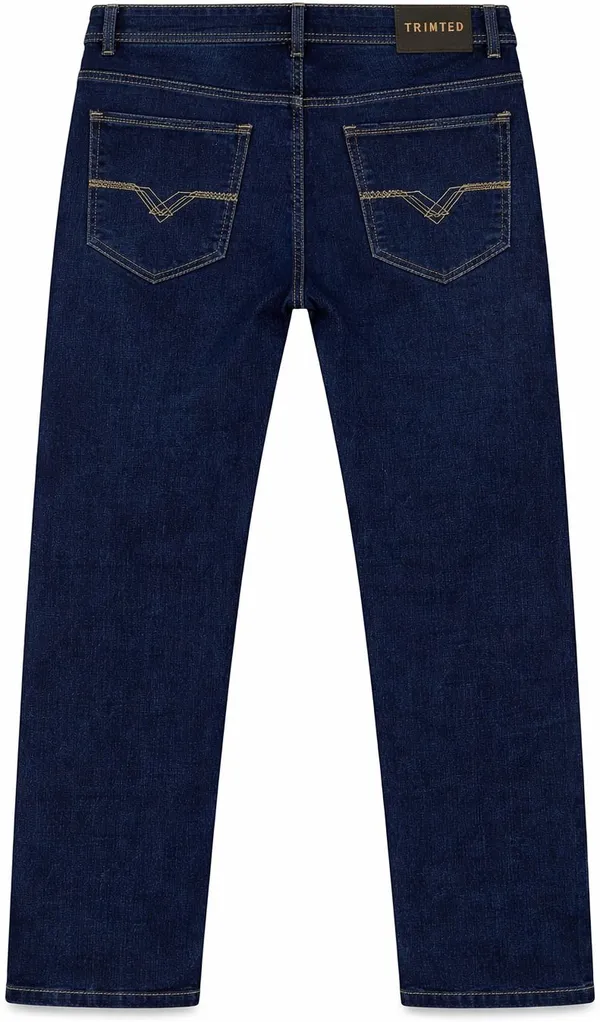 Dark_Blue_Cotton_Blend_Straight_Fit_Jeans_For_Men