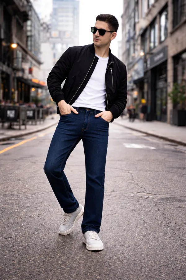 Dark_Blue_Cotton_Blend_Straight_Fit_Jeans_For_Men