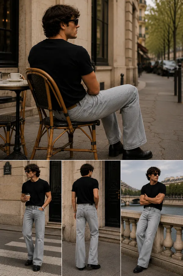 TRIMTED_Shadow_Grey_Bootcut_Jeans