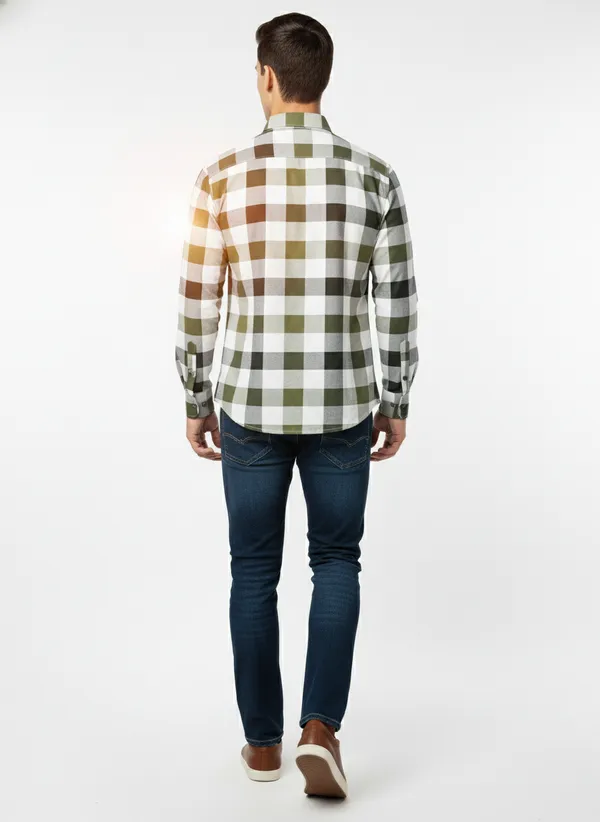 Multicolor_Blended_Cotton_Shirt_For_Men
