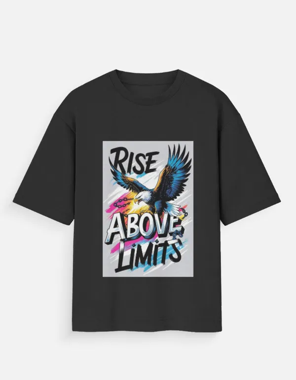 Black_100%_Cotton_Oversized_T_Shirt_For_Men