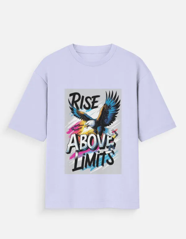 Lavender_100%_Cotton_Oversized_T_Shirt_For_Men