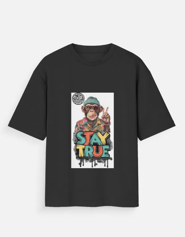 Black_100%_Cotton_Oversized_T_Shirt_For_Men