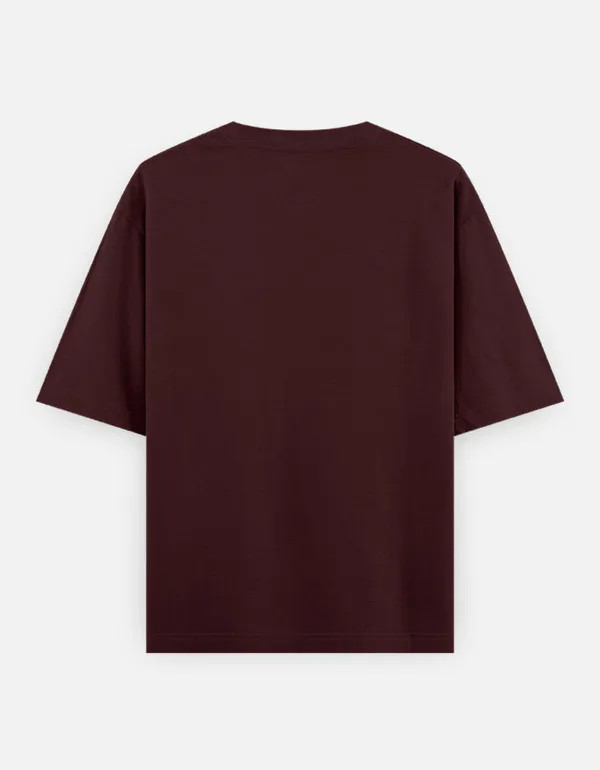 Maroon_100%_Cotton_Oversized_T_Shirt_For_Men