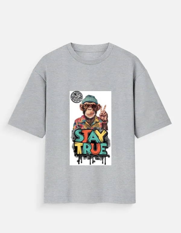 Grey_100%_Cotton_Oversized_T_Shirt_For_Men