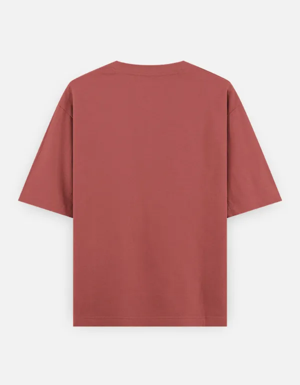 Peach_100%_Cotton_Oversized_T_Shirt_For_Men