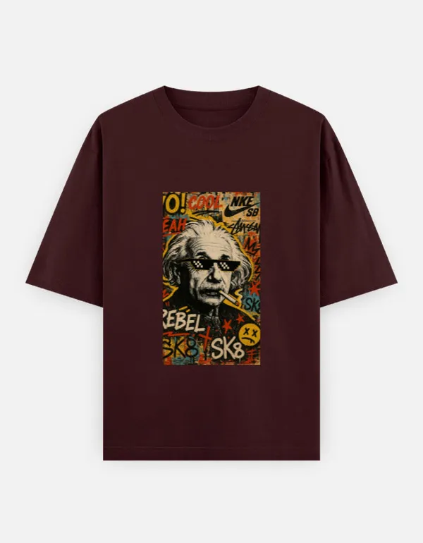 Brown_100%_Cotton_Oversized_T_Shirt_For_Men