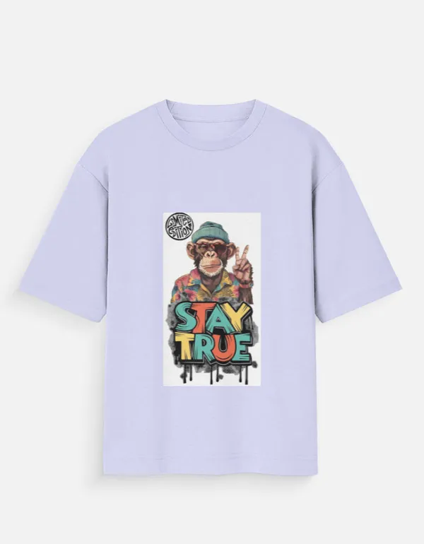 Lavender_100%_Cotton_Oversized_T_Shirt_For_Men