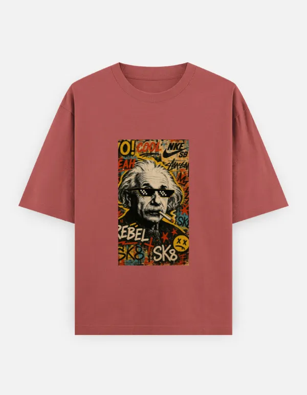 Peach_100%_Cotton_Oversized_T_Shirt_For_Men