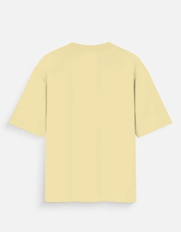 Light_Yellow_100%_Cotton_Oversized_T_Shirt_For_Men