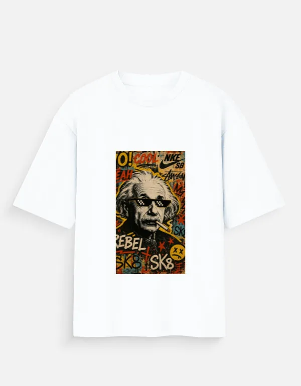 White_100%_Cotton_Oversized_T_Shirt_For_Men