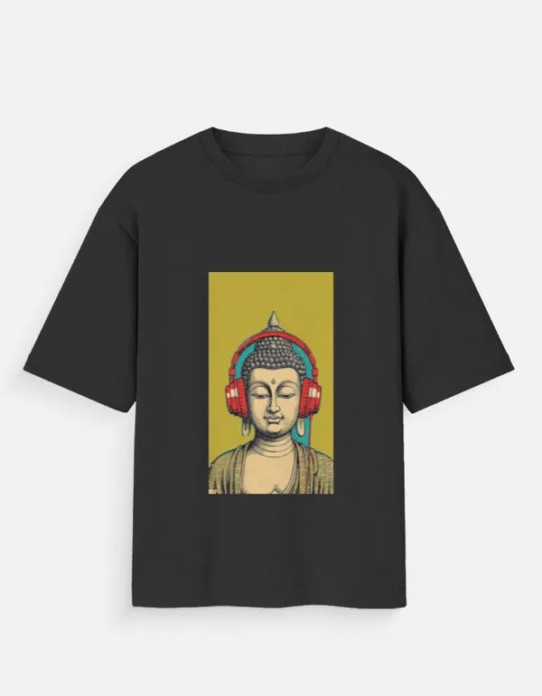Black_100%_Cotton_Oversized_T_Shirt_For_Men