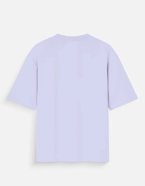 Lavender_100%_Cotton_Oversized_T_Shirt_For_Men