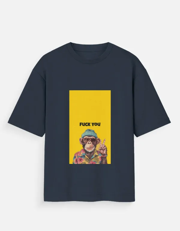 Blue_100%_Cotton_Oversized_T_Shirt_For_Men