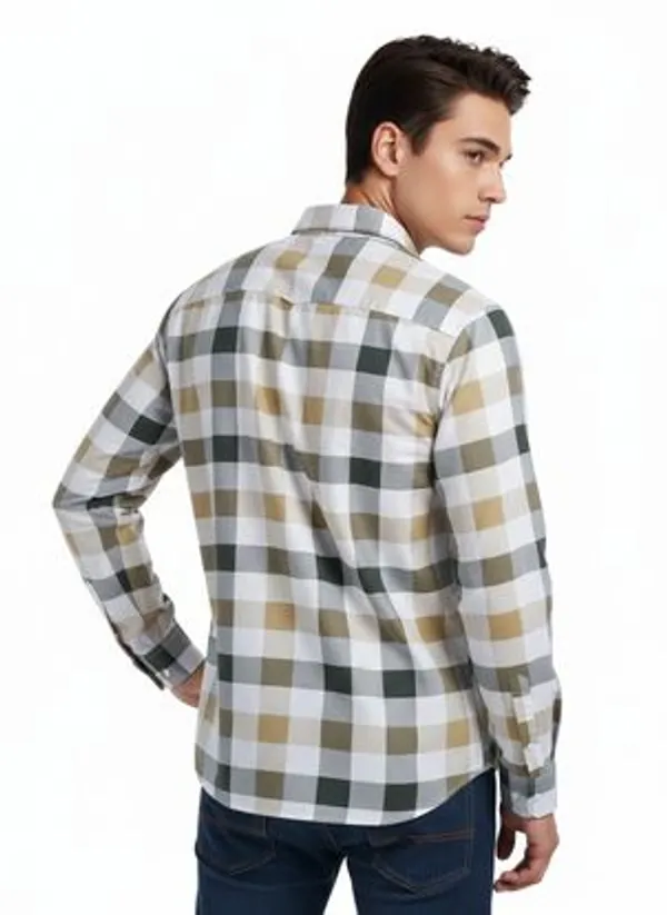 Multicolor_Blended_Cotton_Shirt_For_Men