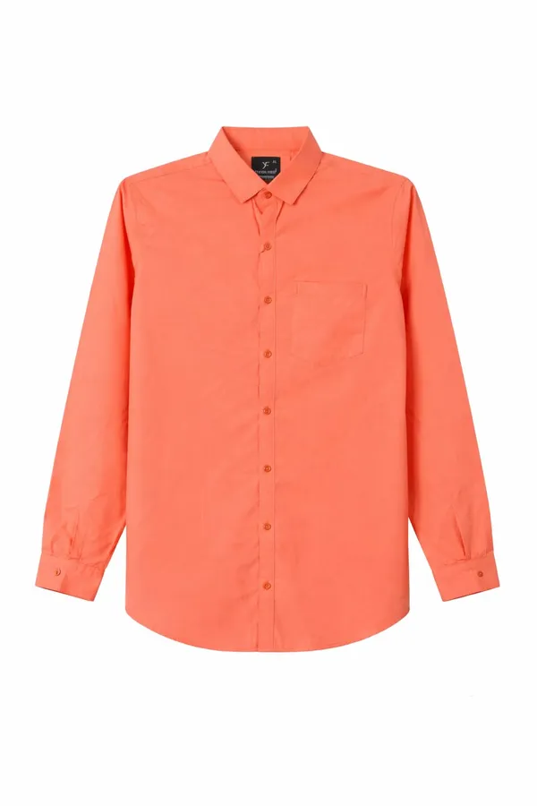 Coral_Blended_Cotton_Shirt_For_Men