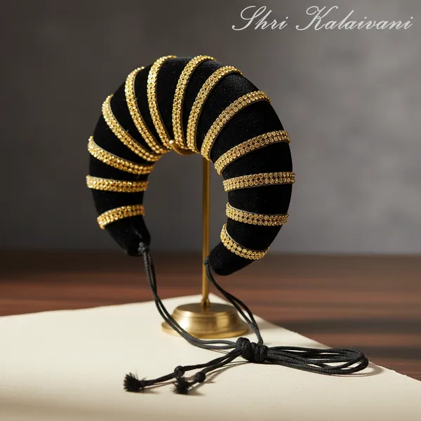 Gold_Metal_Classical_Dance_Hair_Ring_Accessory_For_Women