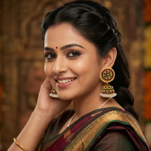 Gold_Alloy_Kemp_Stone_Pearl_Jhumka_Earrings_For_Women