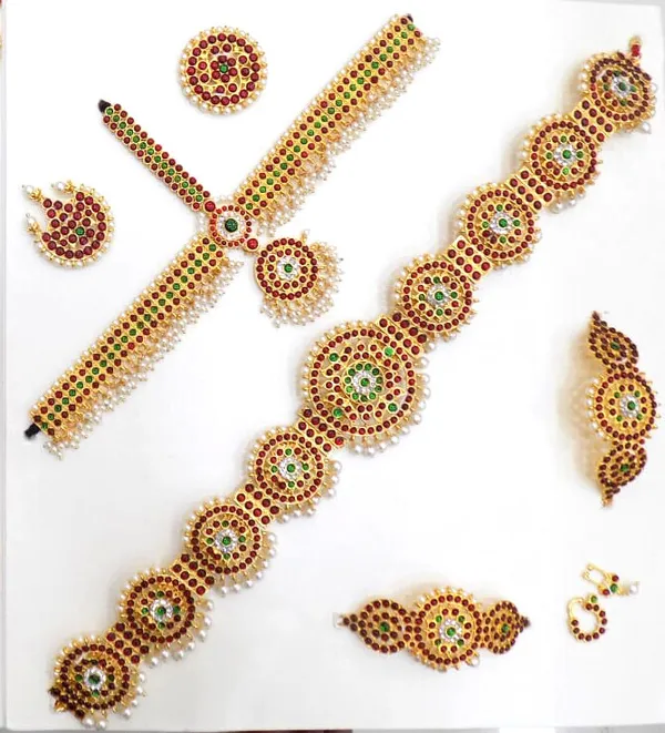 Bharatanatyam_And_Kuchipudi_Jewellery_Set_10_Piece_Complete_Traditional_South_Indian_Classical_Dance_Accessories