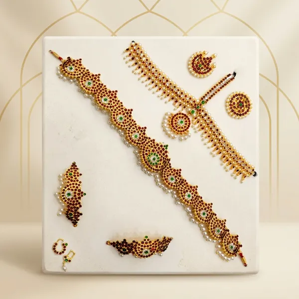 Bharatanatyam_And_Kuchipudi_Jewellery_Set_10_Piece_Complete_Traditional_South_Indian_Classical_Dance_Accessories