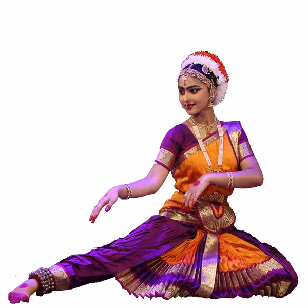Orange_Purple_Silk_Blend_Bharatanatyam_Costume_For_Women