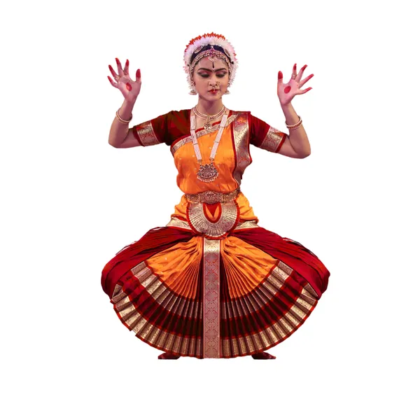 Maroon_Orange_Silk_Blend_Zari_Border_Bharatanatyam_Costume_For_Women
