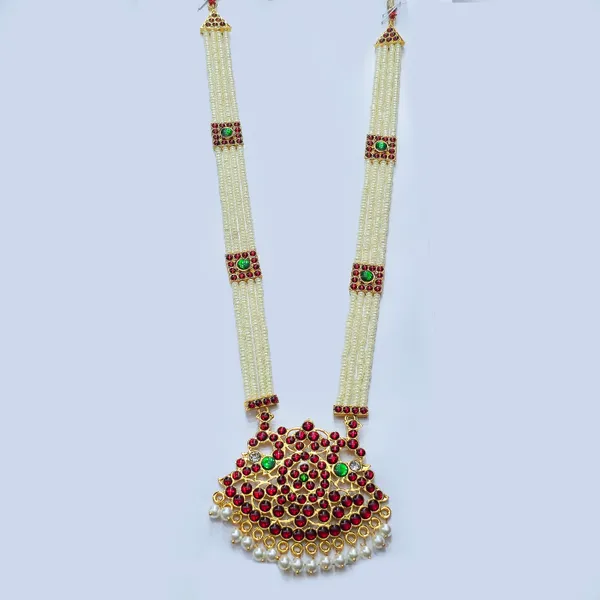 Gold_Alloy_Pearl_Ruby_Long_Haram_Necklace_For_Women
