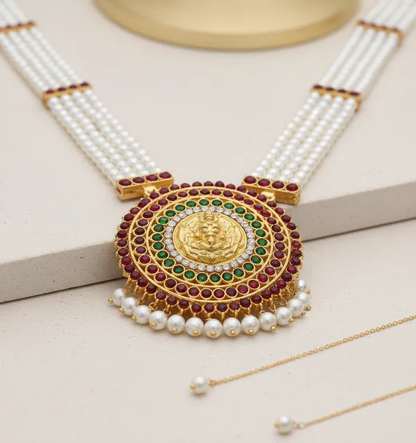 Gold_Alloy_Pearl_Ruby_Long_Haram_Necklace_For_Women