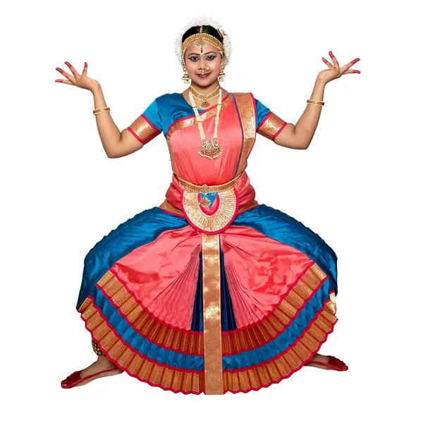 Pink_&_Blue_Silk_Blend_Bharatanatyam_Costume_For_Women