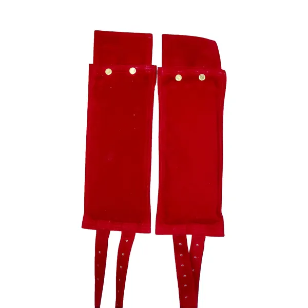 Brass_3_Line_Ghungroo_Ankle_Bells_Maroon_Velvet_Pad_Adjustable_Strap
