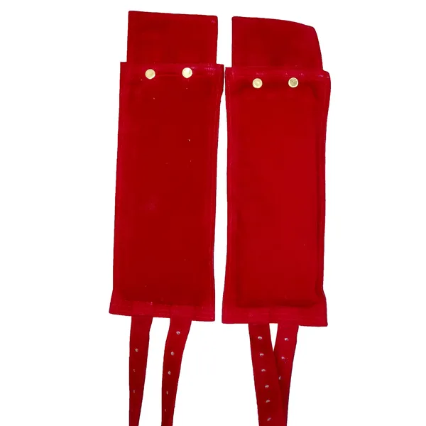 Brass_4_Row_Ghungroo_Maroon_Velvet_Ankle_Pad_Adjustable