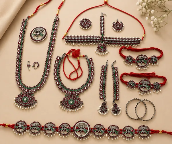 Bharatanatyam_And_Kuchipudi_Jewellery_Set_10_Piece_Complete_Traditional_South_Indian_Classical_Dance_Accessories