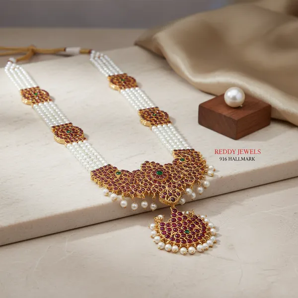 Gold_Alloy_Kemp_Stone_Floral_Temple_Long_Haram_For_Women