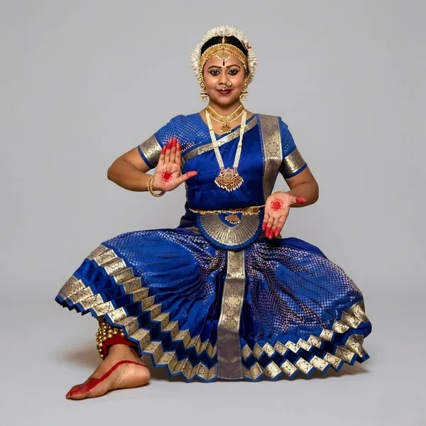 Royal_Blue_Gold_Silk_Blend_Bharatanatyam_Costume_For_Women