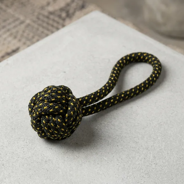 Black_Yellow_Braided_Rope_Ball_Dog_Toy_With_Handle